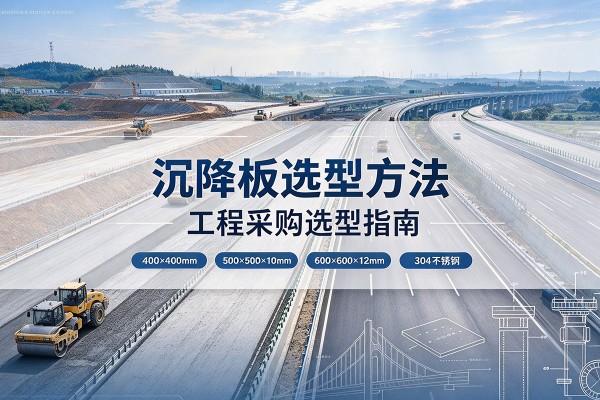 同江沉降板选择方法