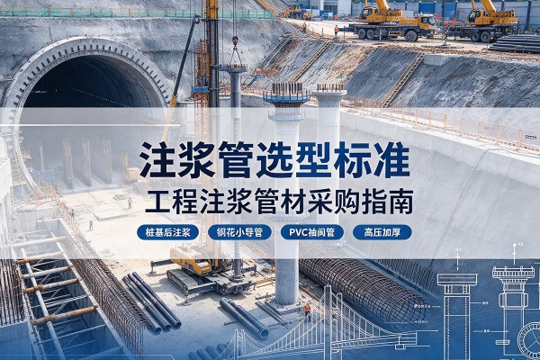同江注浆管选型标准